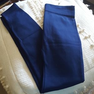 Aura Via Navy Fleece Lined Leggings BNWT